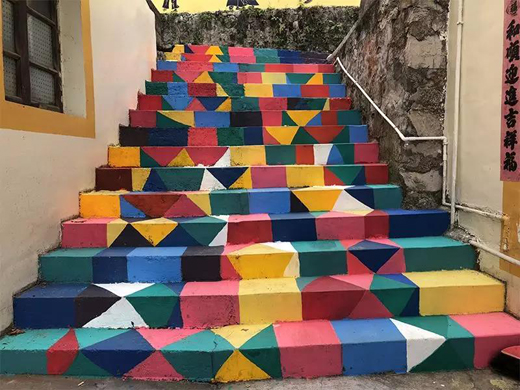 煥彩墻繪驚艷落幕 刷新丹寨小鎮色彩正能量