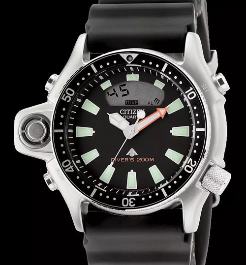 最實用的經典潛水表---西鐵城Aqualand JP2000-8E