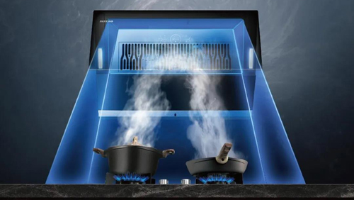 百得大吸力智清洗煙機C529，開啟無煙廚房新凈界